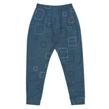 Geometric squares Joggers Chocolate Sushie Graphics