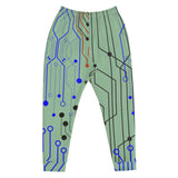 Crossed circuits Joggers Chocolate Sushie Graphics