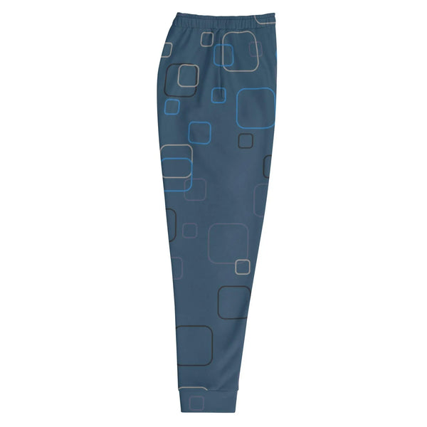 Geometric squares Joggers Chocolate Sushie Graphics