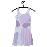 Lilac lava skater dress Chocolate Sushie Graphics