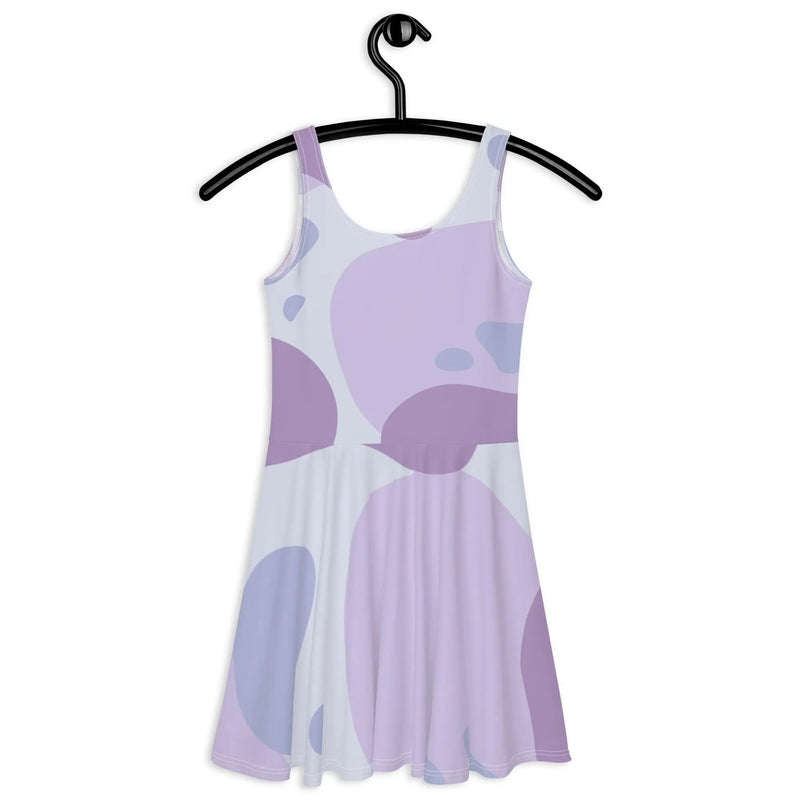 Lilac lava skater dress Chocolate Sushie Graphics