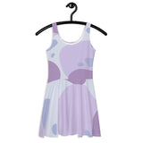 Lilac lava skater dress Chocolate Sushie Graphics