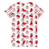 Lady bug love T-shirt dress Chocolate Sushie Graphics