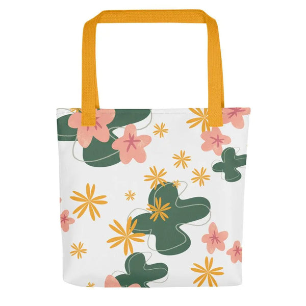 Lovely flowers tote Chocolate Sushie Graphics