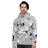 Universal mashup Hoodie Chocolate Sushie Graphics