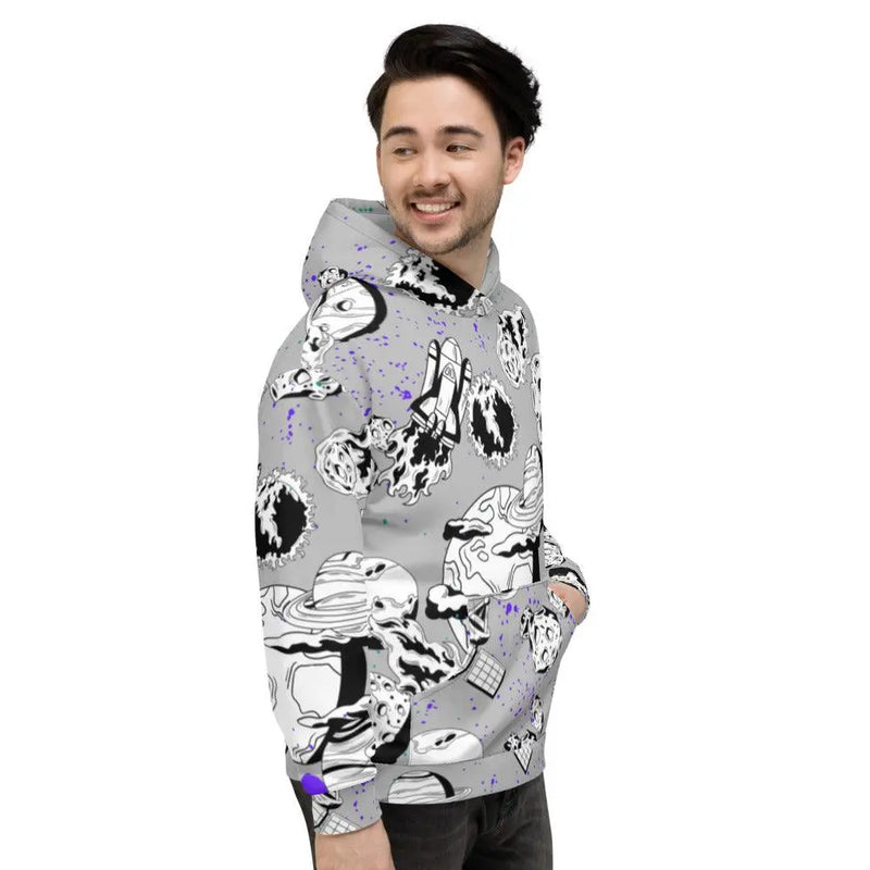 Universal mashup Hoodie Chocolate Sushie Graphics