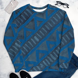 Blue watercolor  print Sweatshirt Chocolate Sushie Graphics