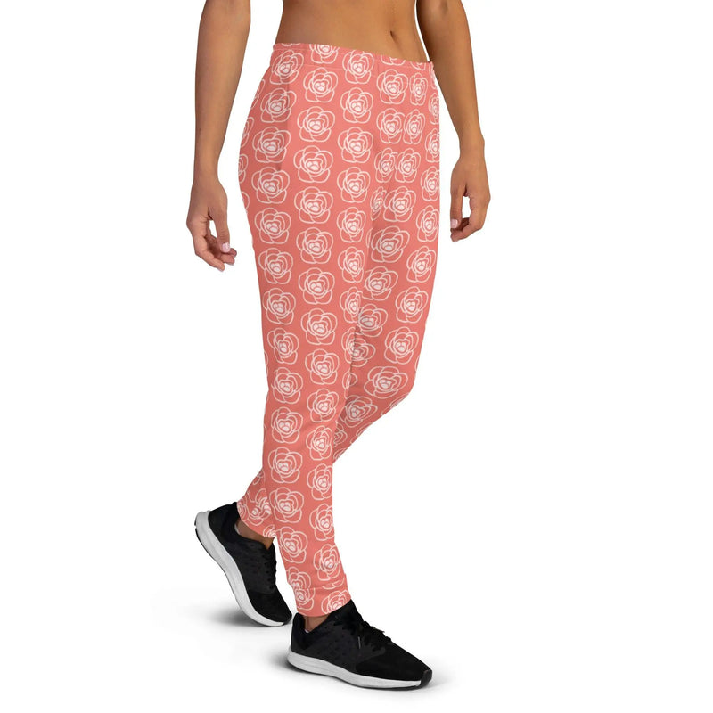 Rose in Bloom Joggers Chocolate Sushie Graphics