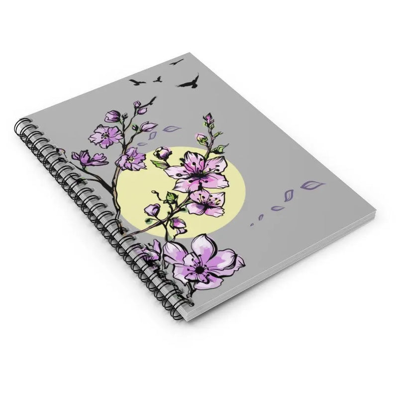 Sakura sunset journal Printify