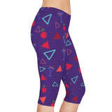 Martini time Capri Leggings Printify