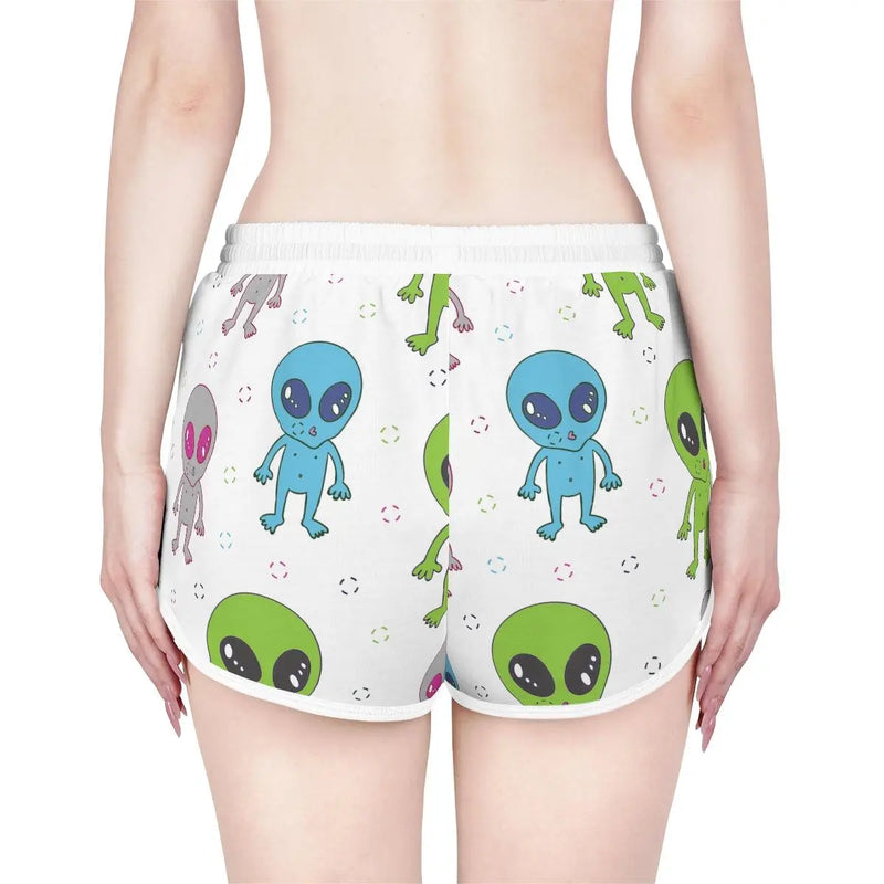 Chibi aliens  shorts Printify