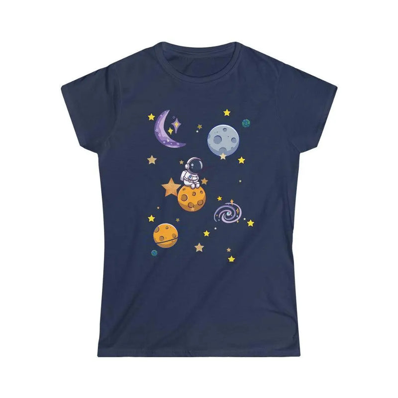 Star fishing slim tee Printify