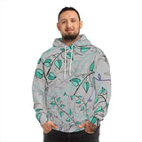 Unisex Blue vines hoodie Printify