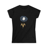 storm skull T shirt Printify