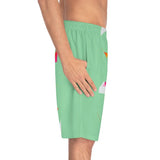 Abstract triangle 2 Board Shorts Printify