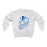 Crane in Flight sweatshirt Printify