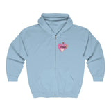 Love magic zip up hoodie Printify