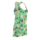 Rainbow leaf Racerback Dress Printify