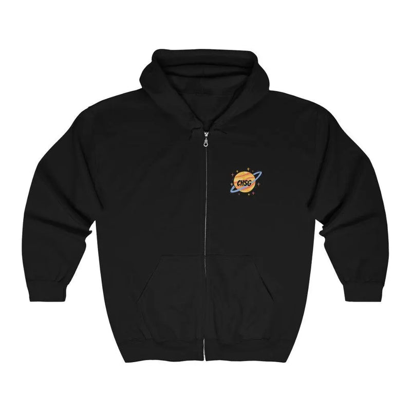 space dude zip up hoodie Printify