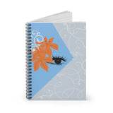 Eye behind the vail spiral  journal Printify