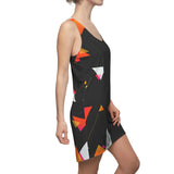 Mod Triangles Racerback Dress Printify