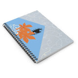 Eye behind the vail spiral  journal Printify