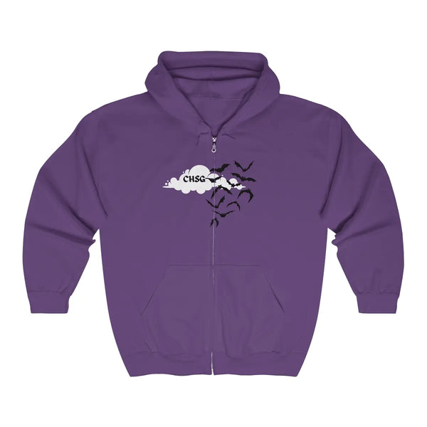 Freaky nite sky zip up hoodie Printify