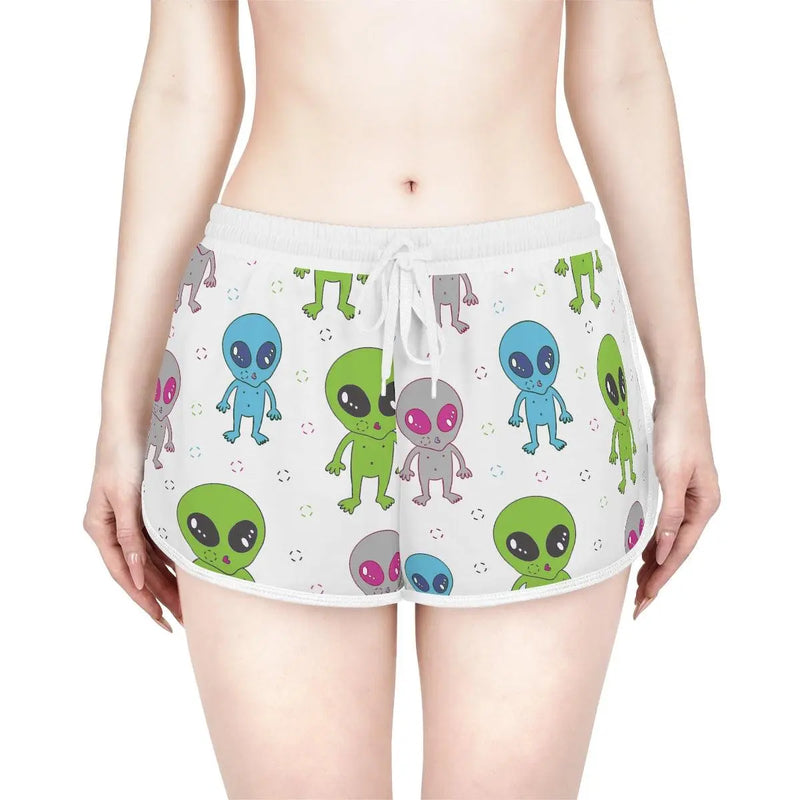 Chibi aliens  shorts Printify