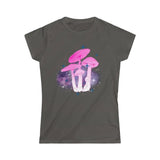 Groovy Mushroom slim T Printify