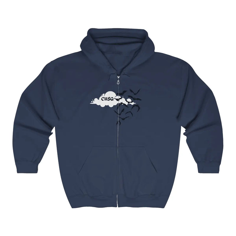 Freaky nite sky zip up hoodie Printify