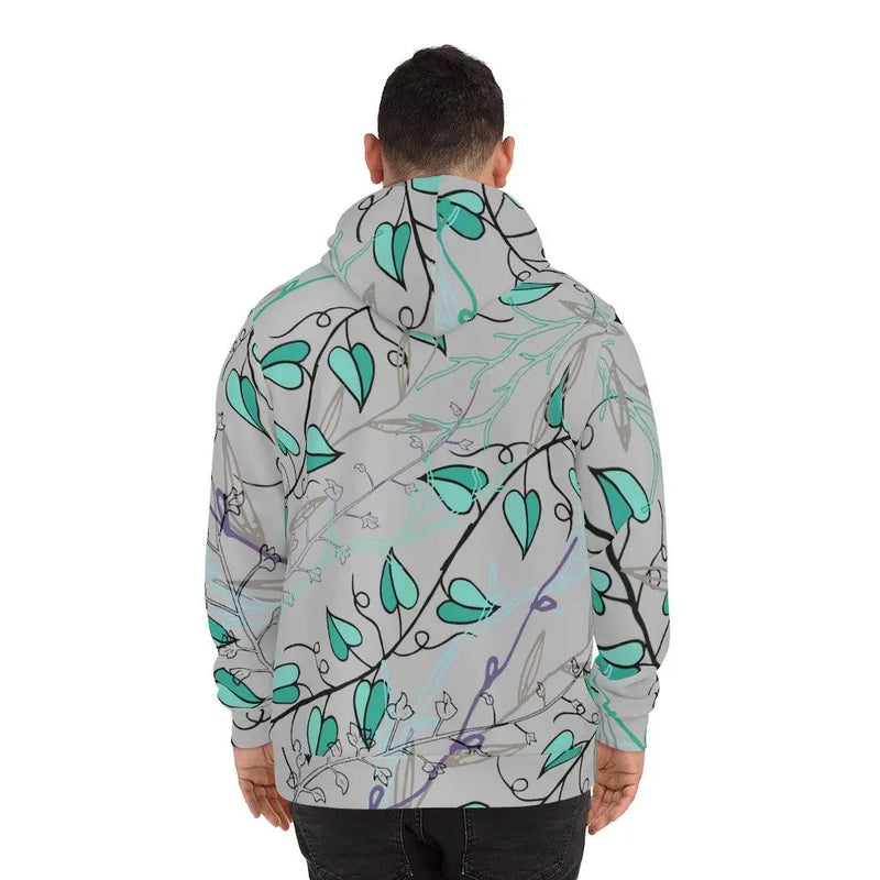 Unisex Blue vines hoodie Printify