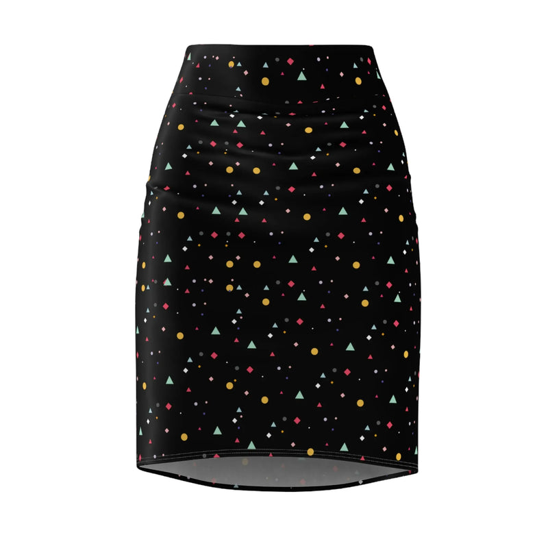 Simple shapes Pencil Skirt (AOP) Printify