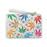 Weed collage clutch Printify