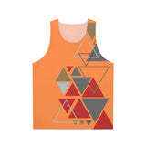 Abstract  triangles tank top Printify