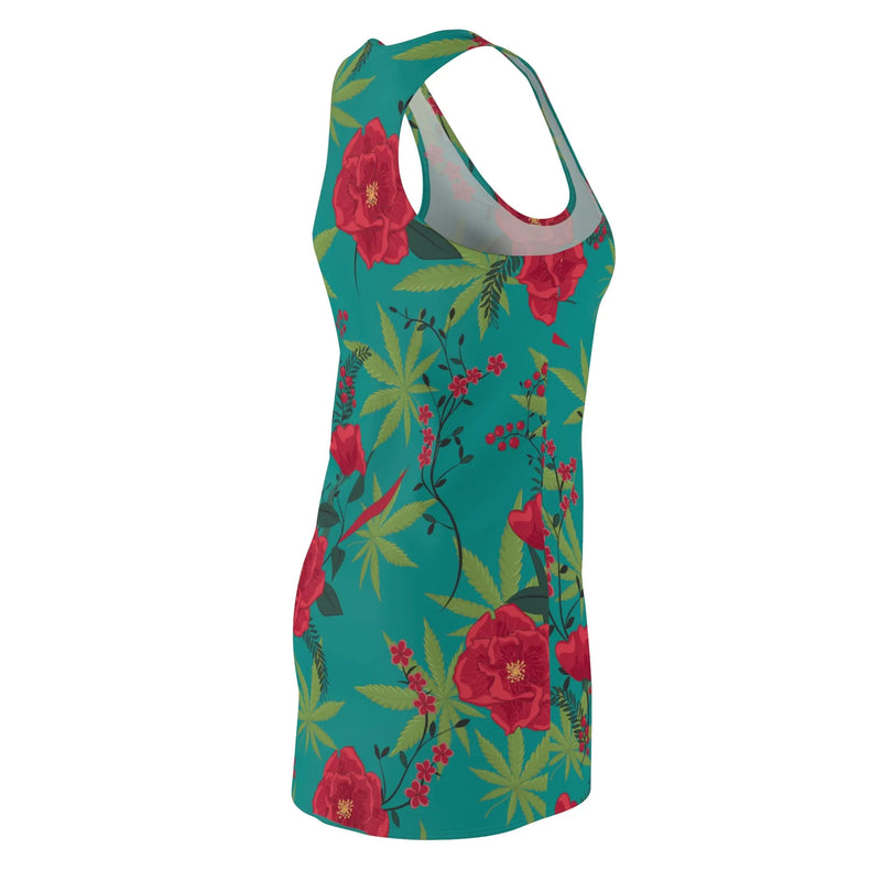 Cannabis bouquet Racerback Dress Printify