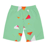 Abstract triangle 2 Board Shorts Printify