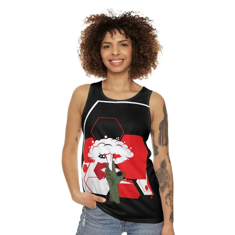 Atomic zombie tank top Printify