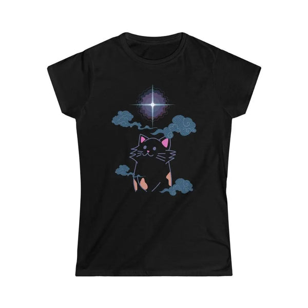 space kitty slim T Printify