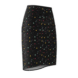 Simple shapes Pencil Skirt (AOP) Printify