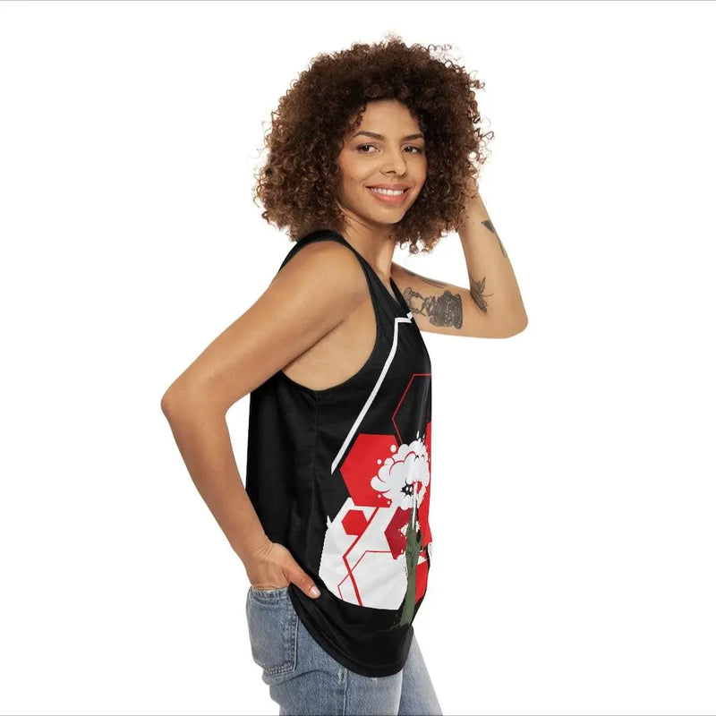 Atomic zombie tank top Printify