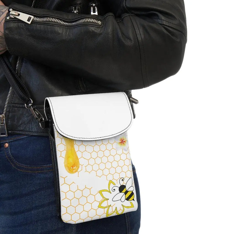 Honey drip cell phone purse Printify