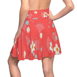 Fruity floral Skater Skirt Printify