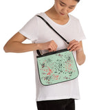 Black Paint Splatter small shoulder bag Printify