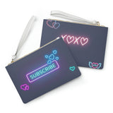 Subscribe Clutch Bag Printify