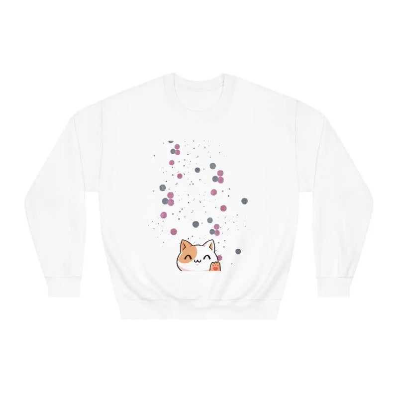 Hey there kitty sweat shirt Printify