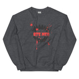 Bite Me!!  Sweatshirt Chocolate Sushie Graphics