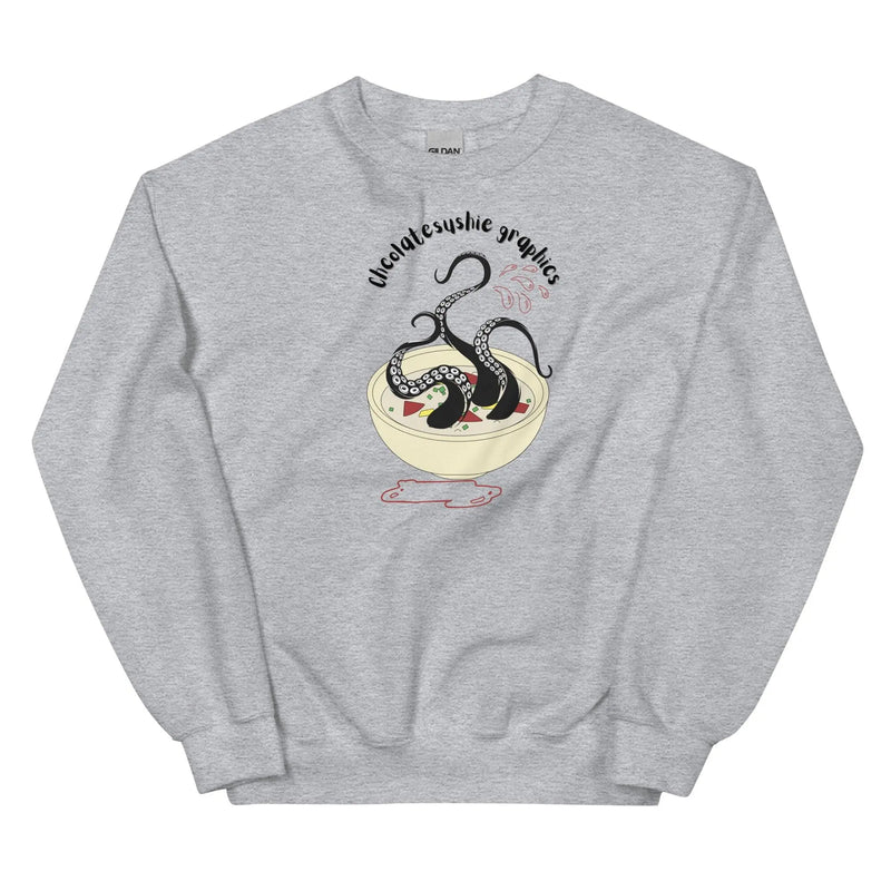 CHSG soup sweatshirt Chocolate Sushie Graphics