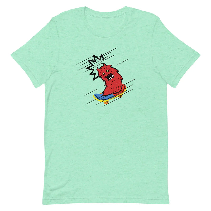 Monster boarder Tee Chocolate Sushie Graphics