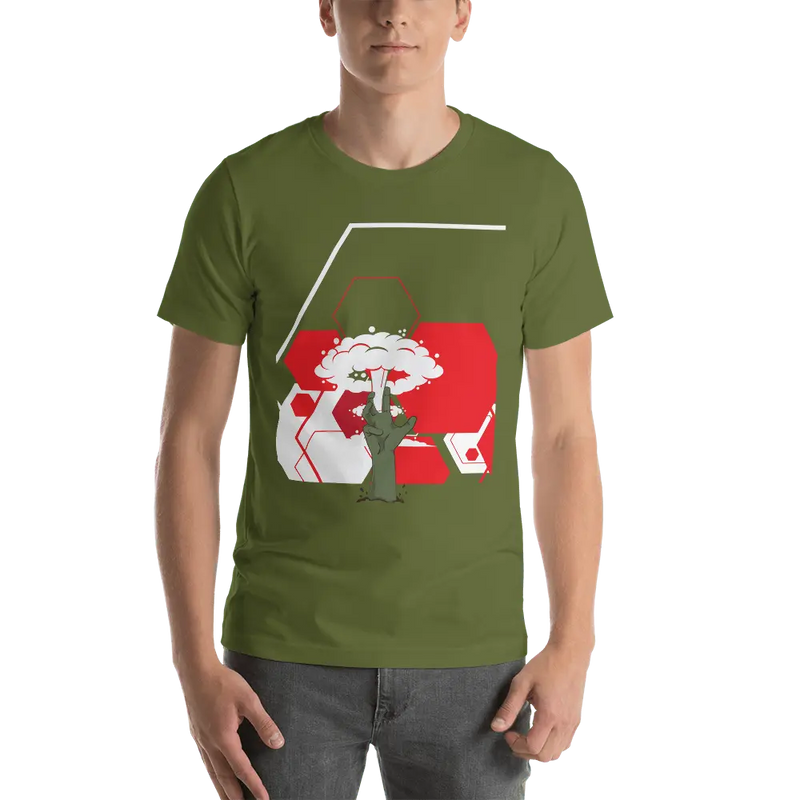 Atomic zombie  t shirt printful